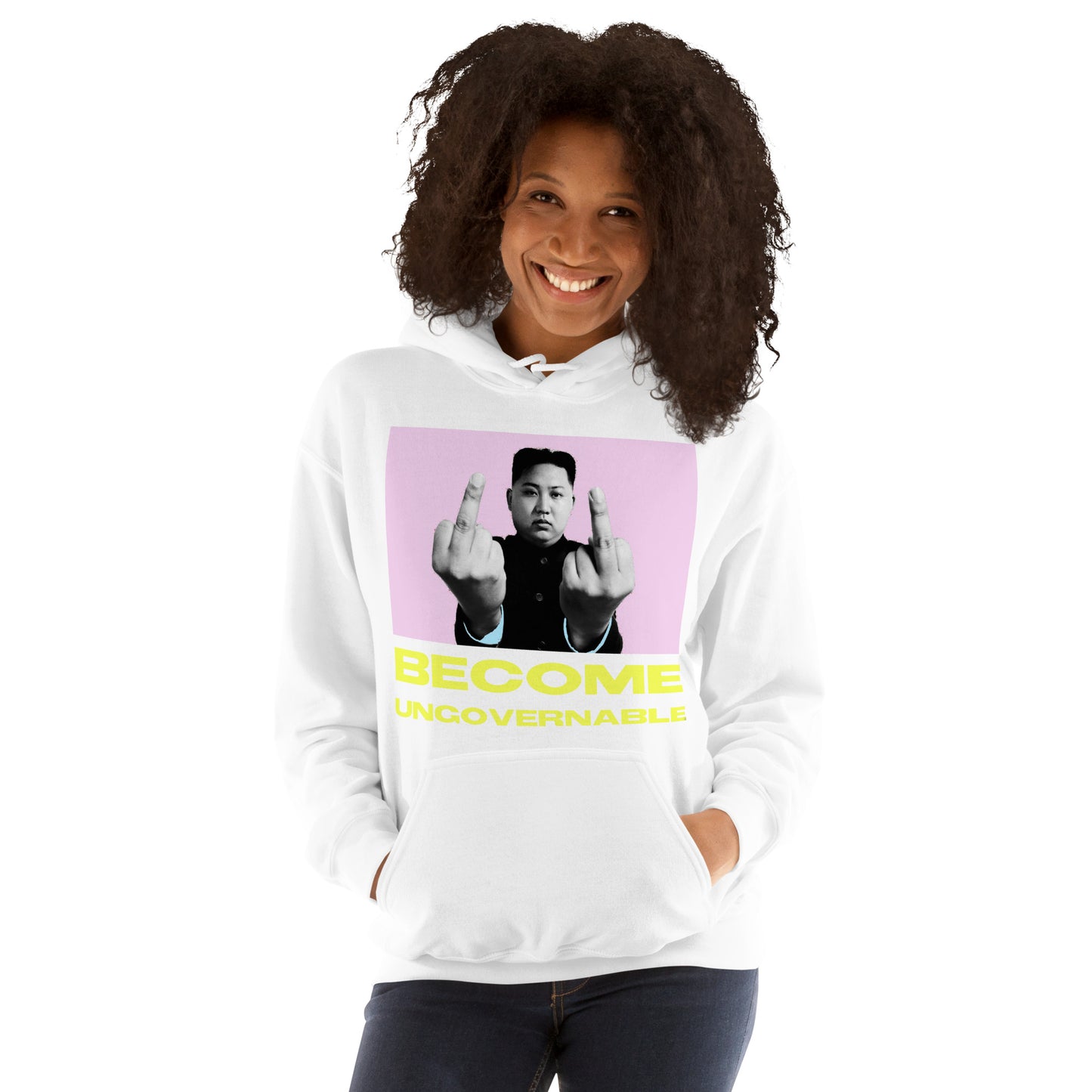 BECOME SWEAT CAPUCHE BLANC