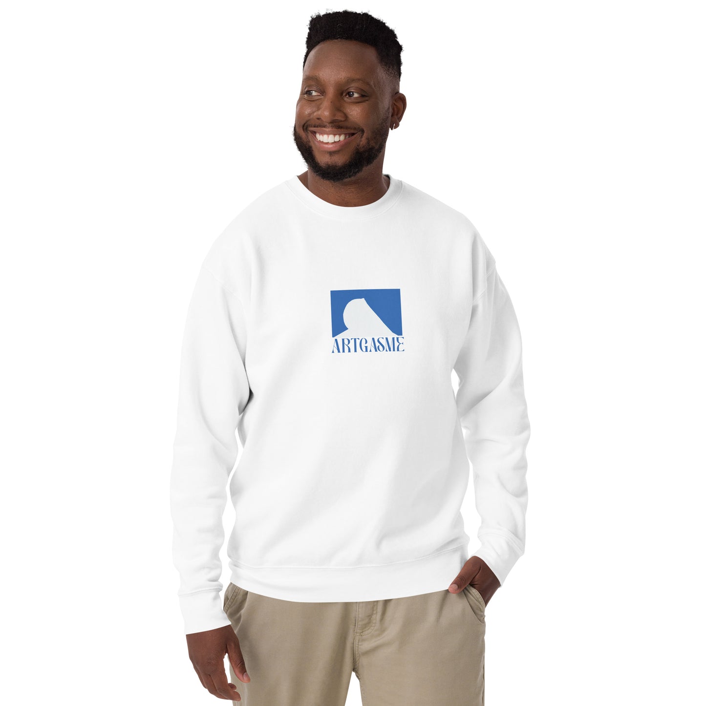 ARTGASME SWEATSHIRT BLEU