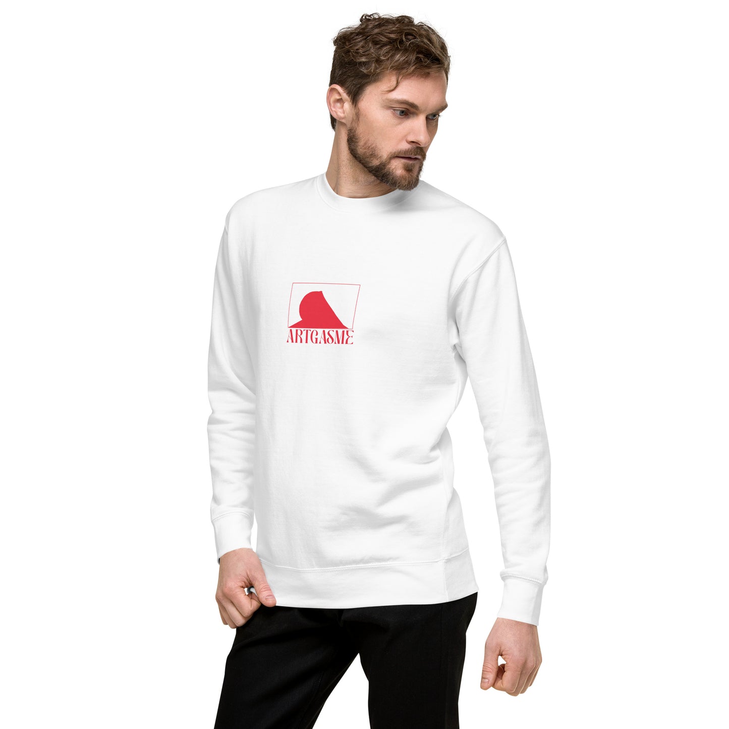 ARTGASME SWEATSHIRT ROUGE