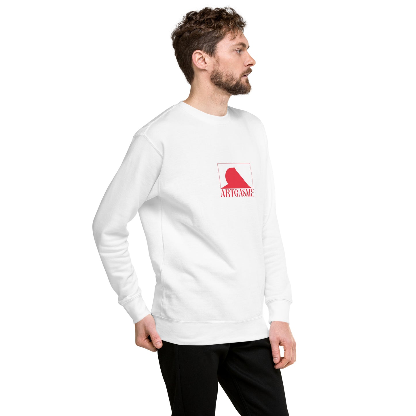 ARTGASME SWEATSHIRT ROUGE