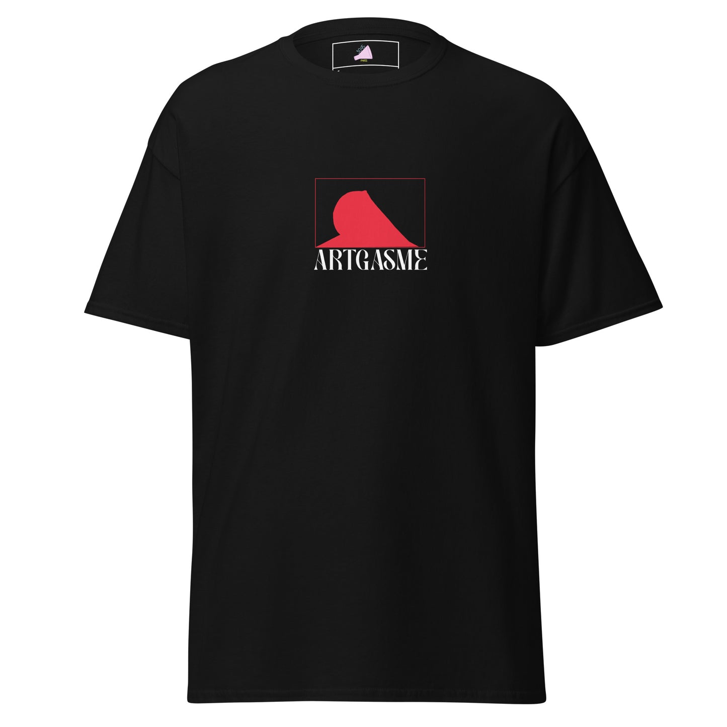 ARTGASME ROUGE TSHIRT NOIR