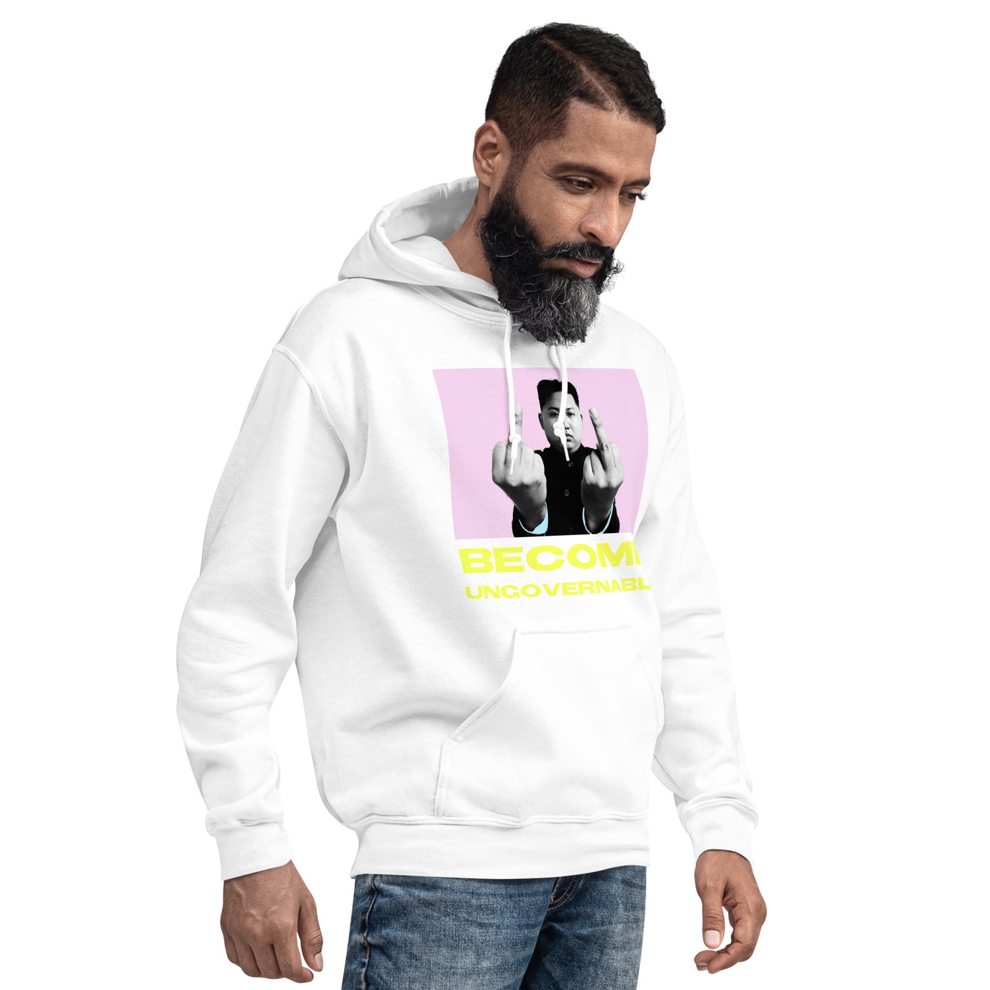 BECOME SWEAT CAPUCHE BLANC