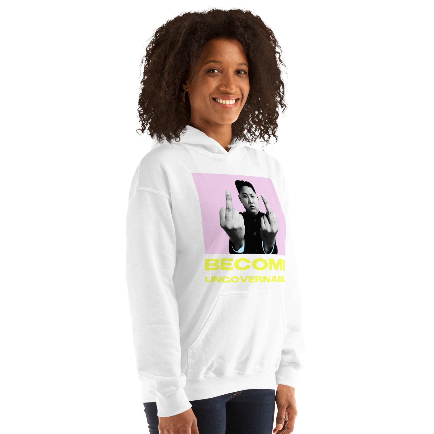 BECOME SWEAT CAPUCHE BLANC