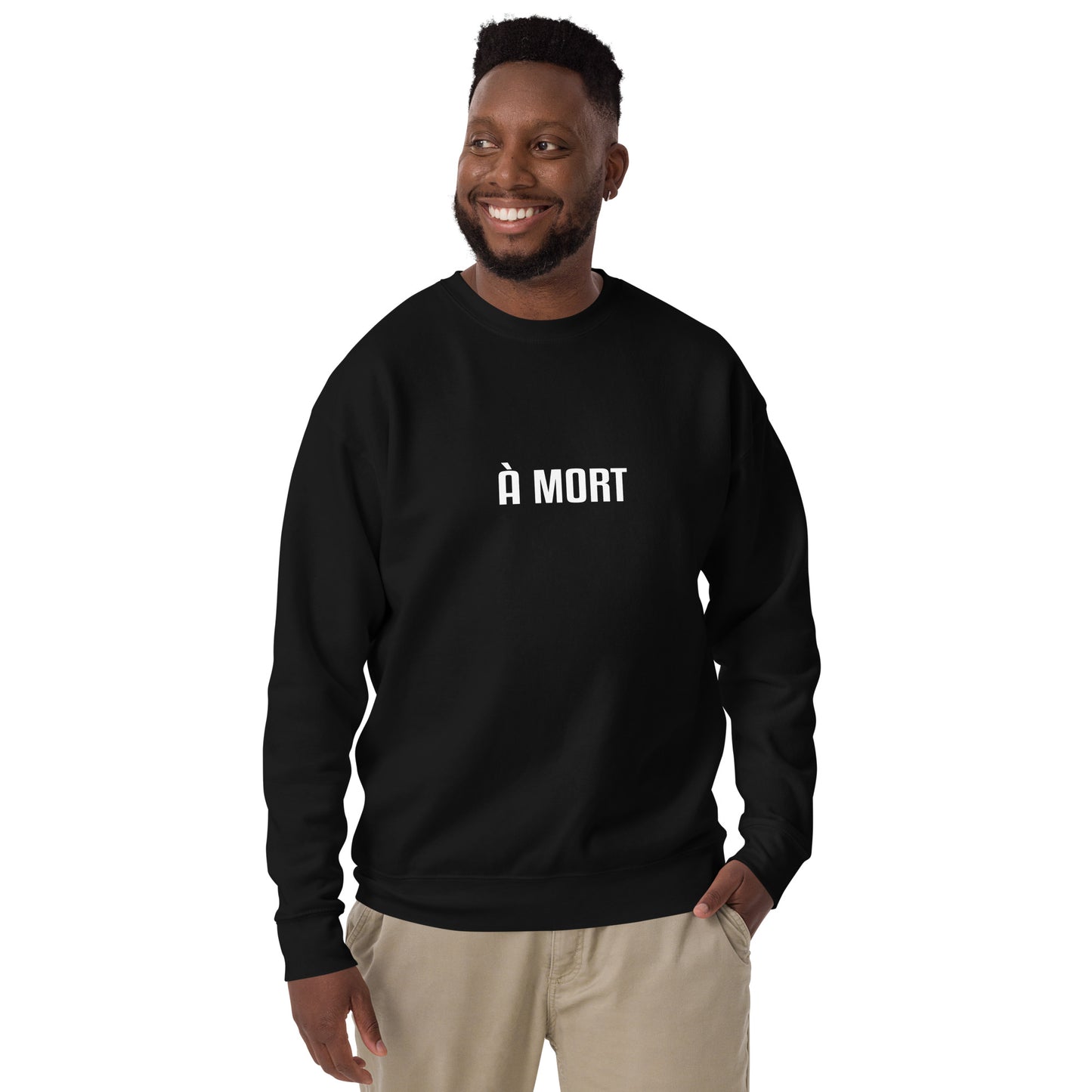 A MORT SWEATSHIRT