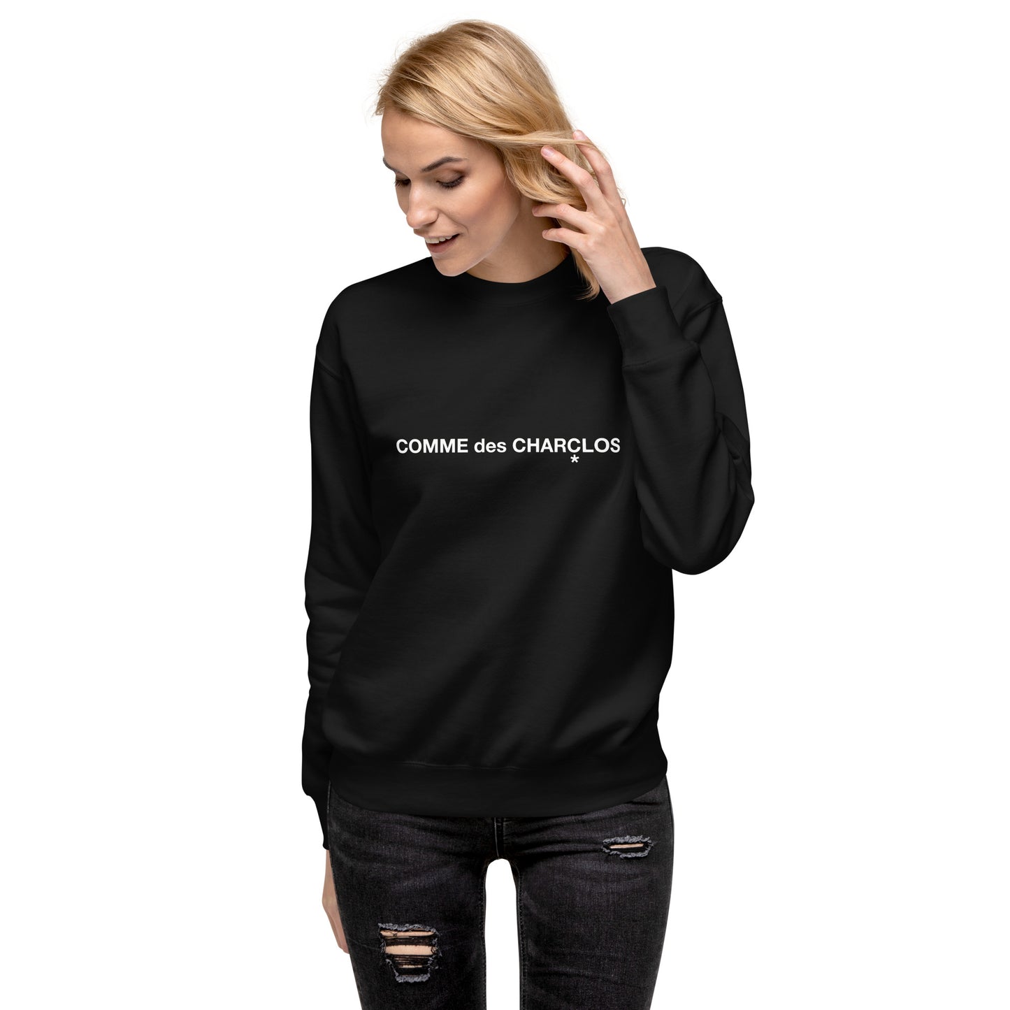 COMME DES CHARCLOS SWEATSHIRT
