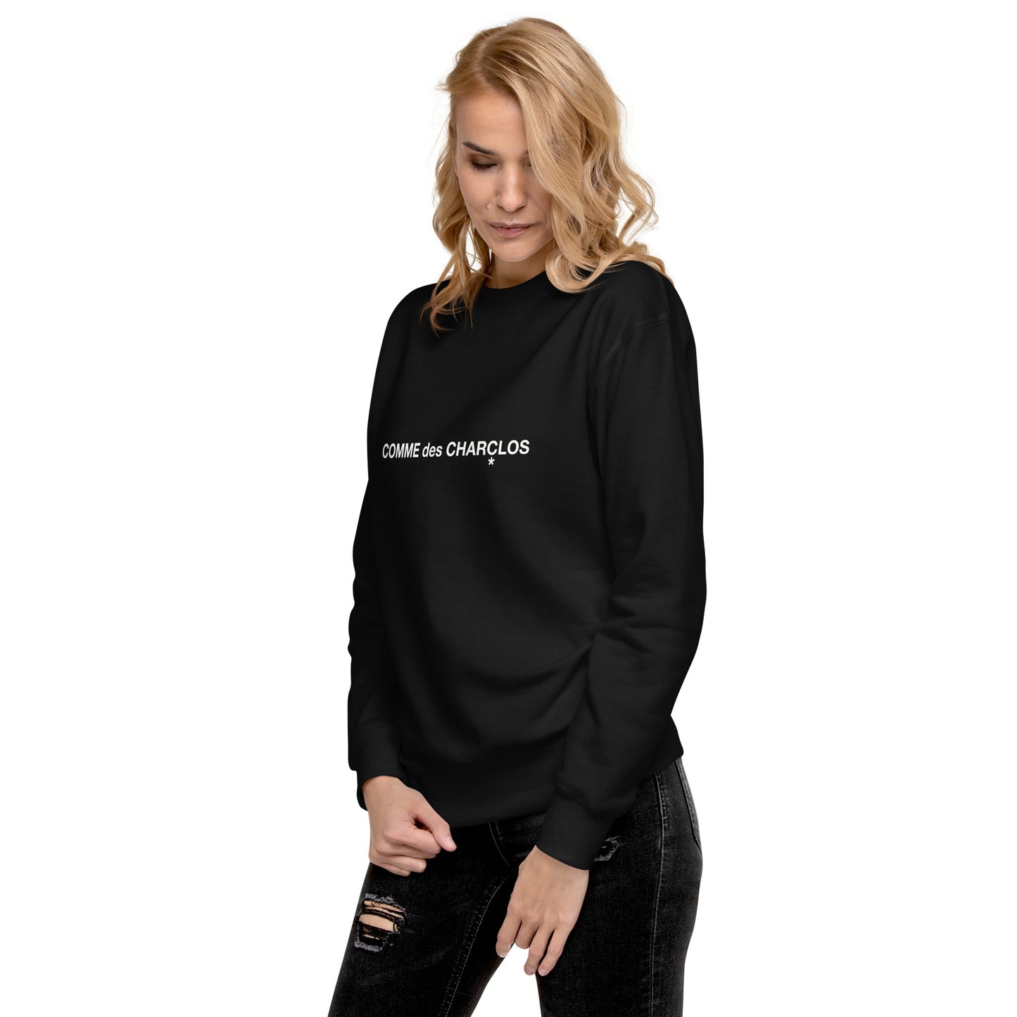 COMME DES CHARCLOS SWEATSHIRT