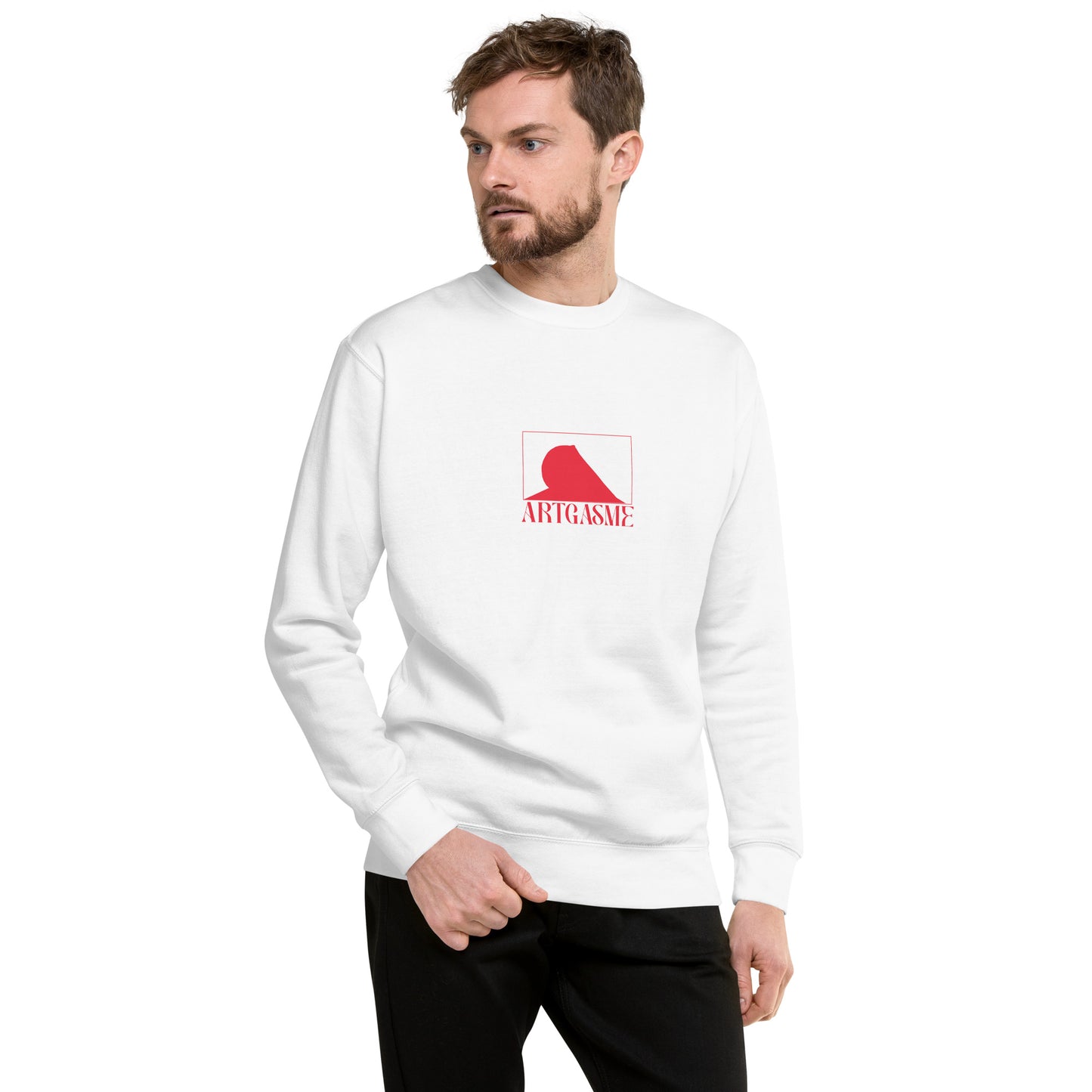 ARTGASME SWEATSHIRT ROUGE