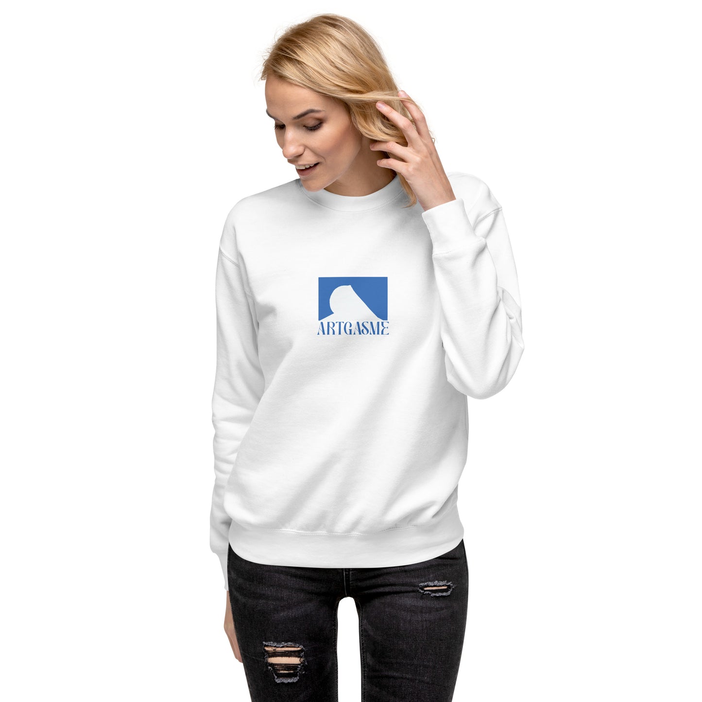 ARTGASME SWEATSHIRT BLEU