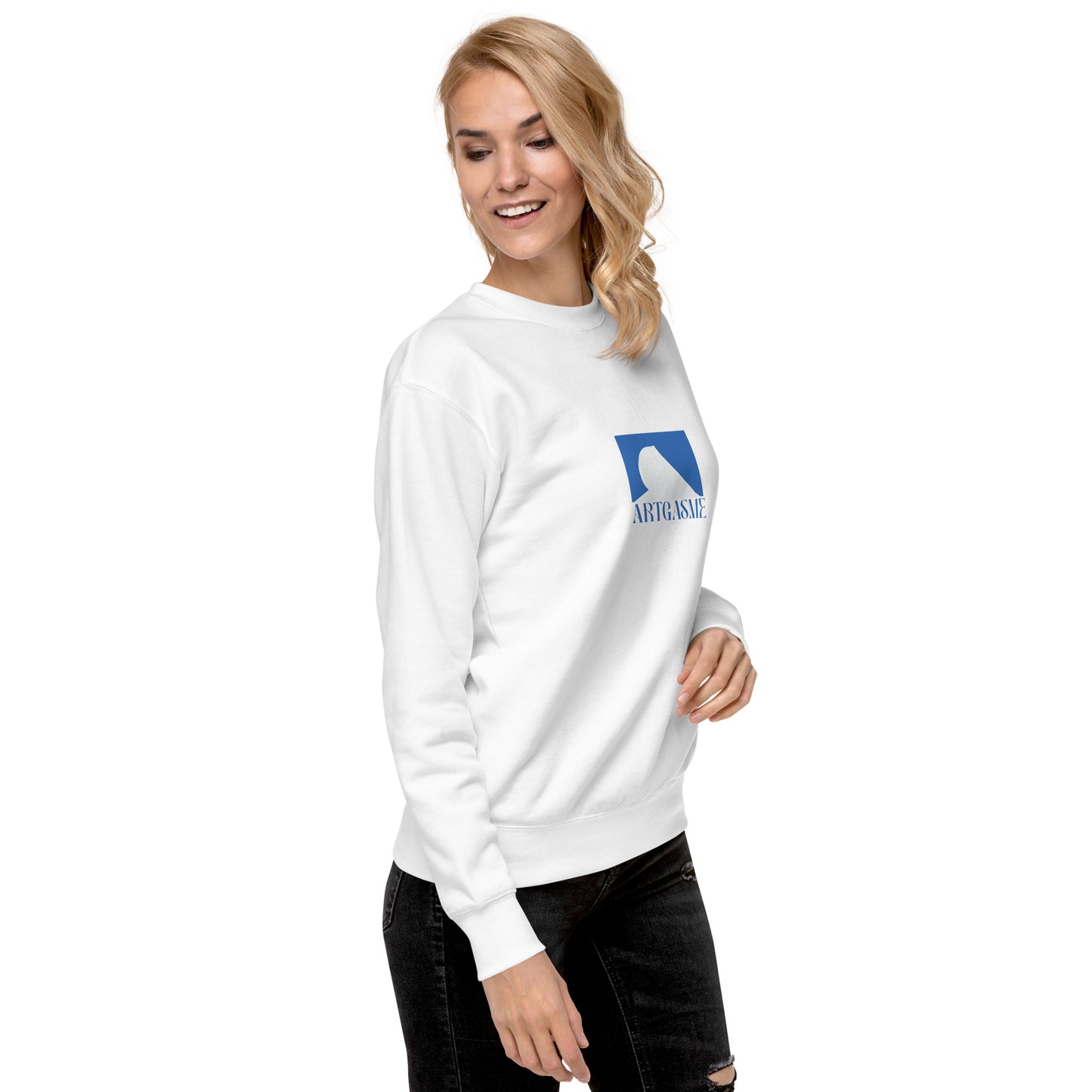 ARTGASME SWEATSHIRT BLEU