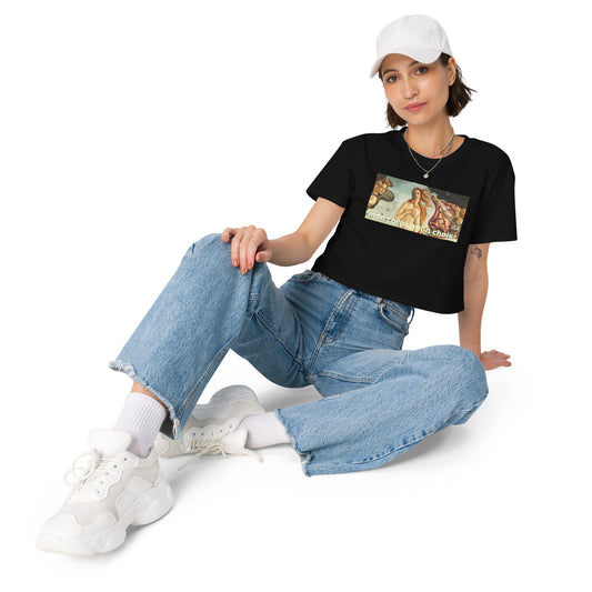 CROP TOP MON CORPS. NOIR